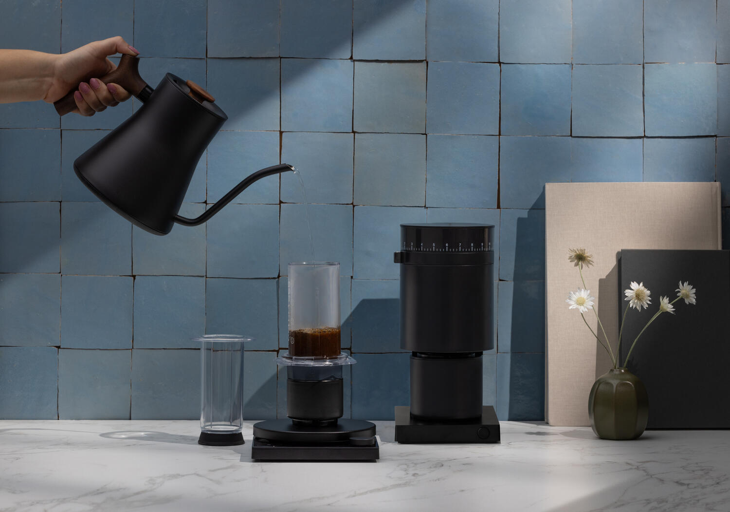 Opus Conical Burr kaffekværn - Matte Black